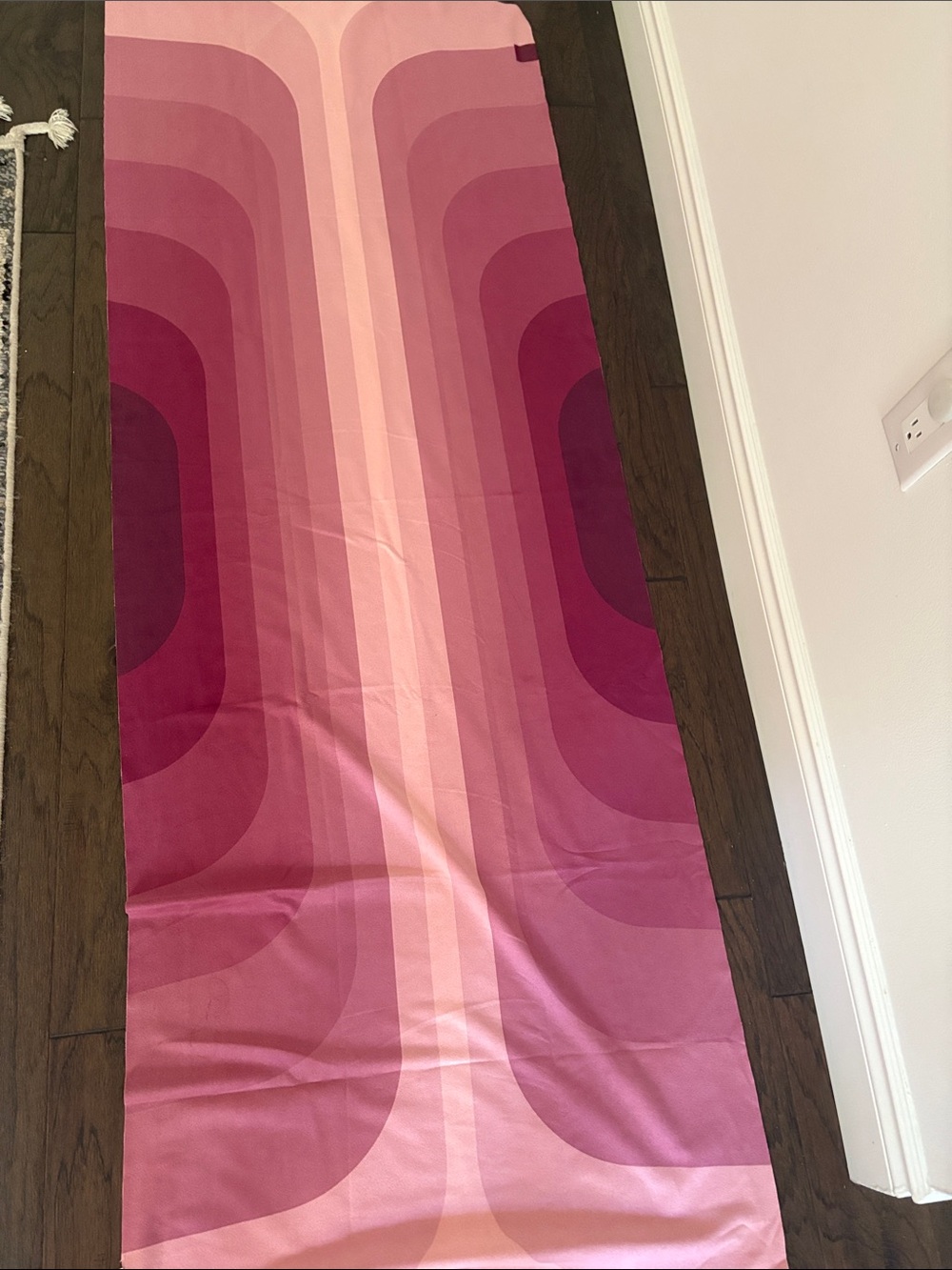 Brand new pink lululemon yoga towel